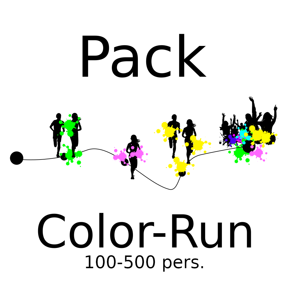 Pack Course 100 à 500 pers. au choix