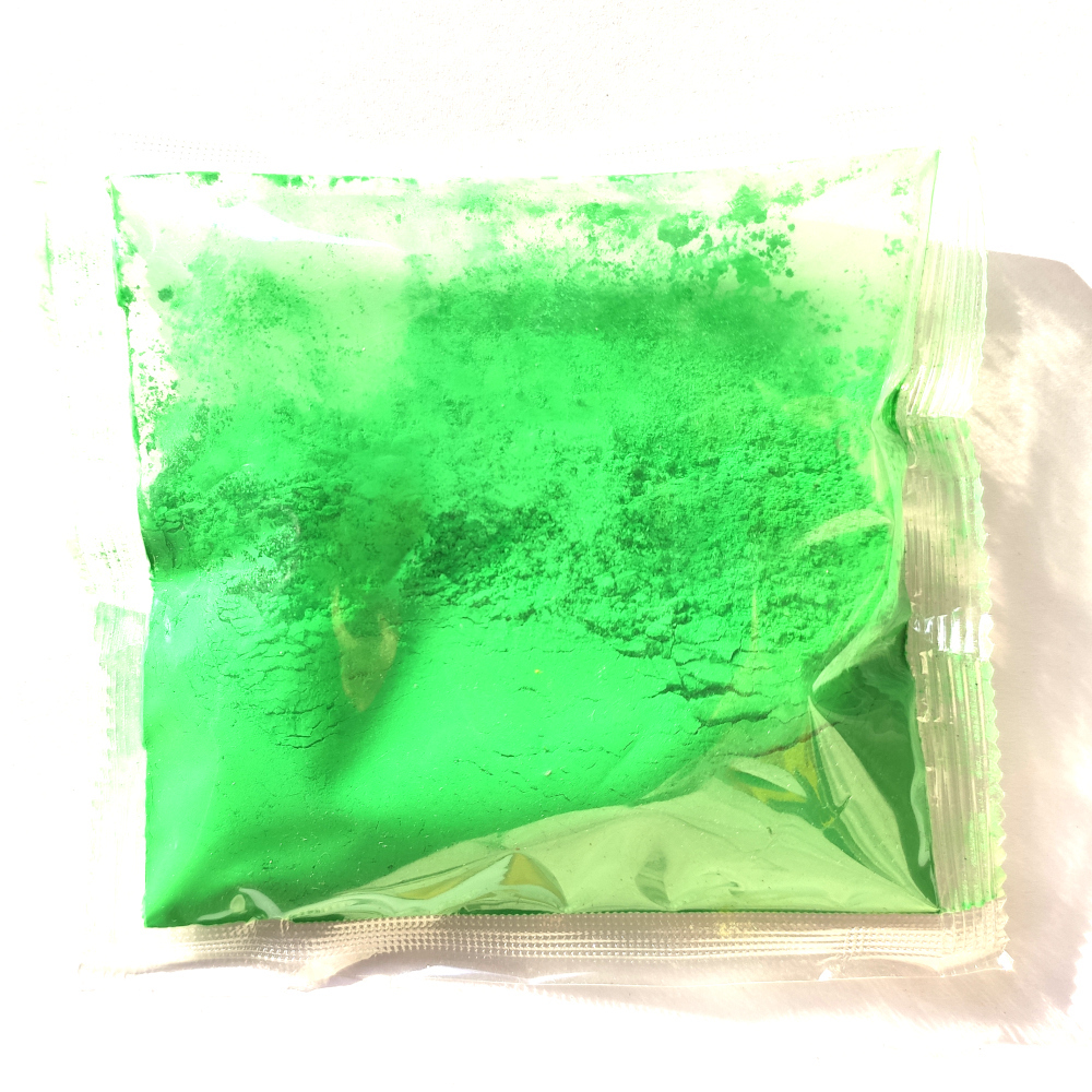 Sachet 100g de poudre Vert Flash